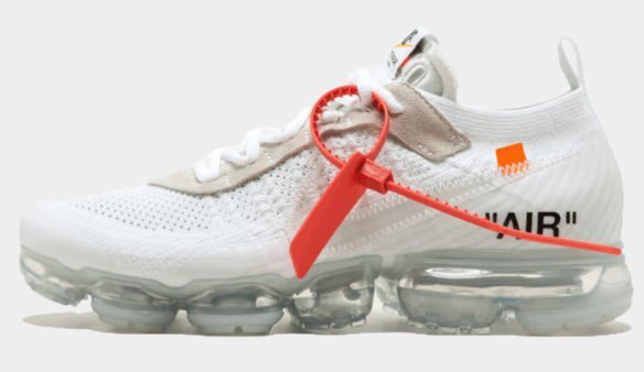Фото OFF-WHITE x Nike Air Vapormax белые - 1